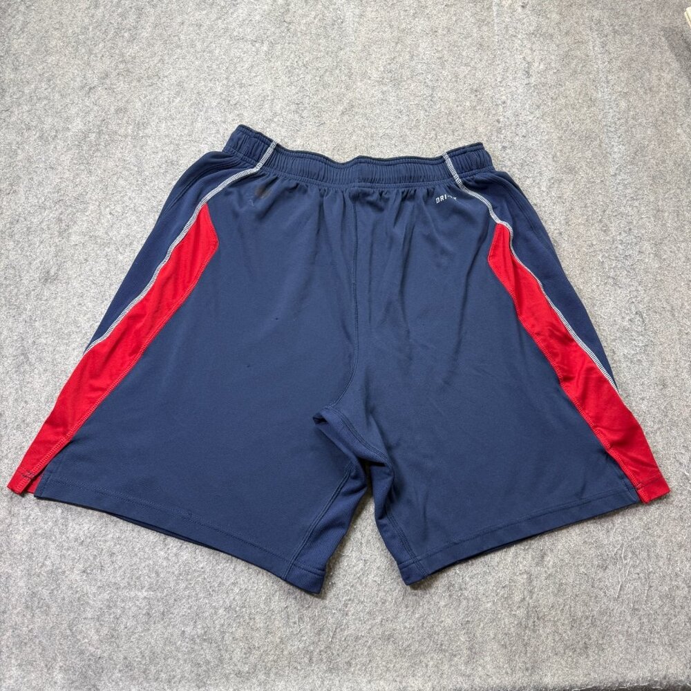 Atlanta Braves Nike Shorts Men M Blue Training 10" Woven Authentic DRI-FIT MLB - Picture 7 of 16